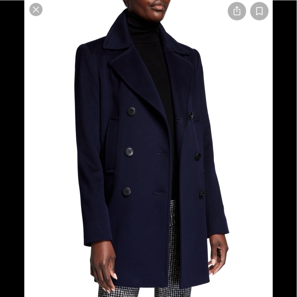 FLEURETTE Boyfriend Wool Pea Coat